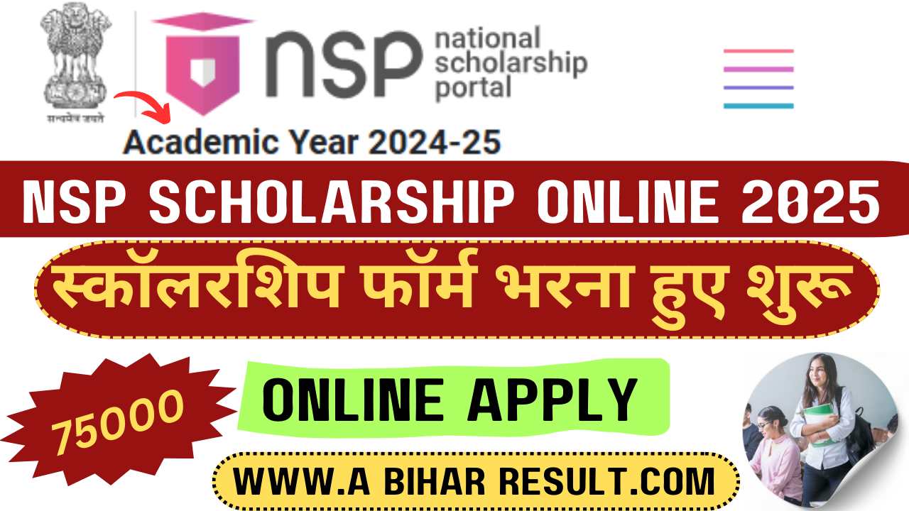 NSP Scholarship Online 2025