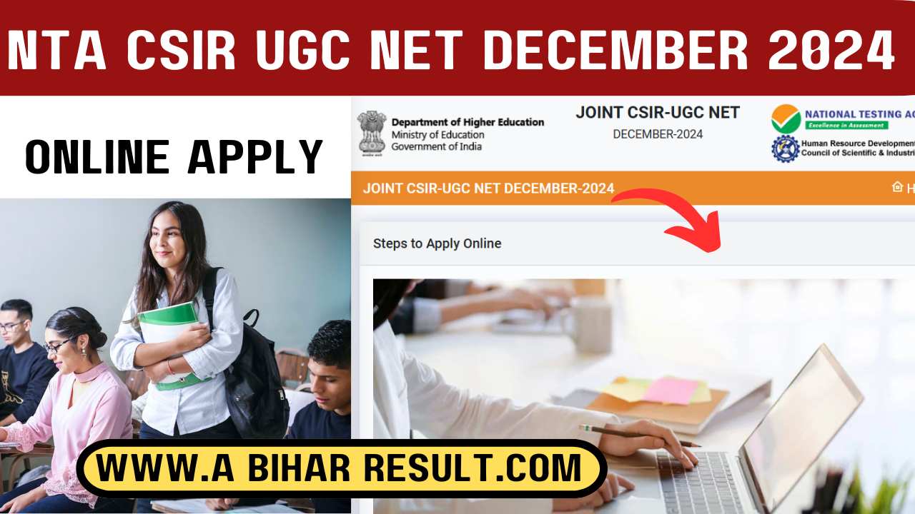 NTA CSIR UGC NET December 2024